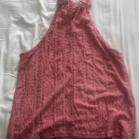 Pink Textured Knit Top - Picture 3 of 3